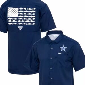 Columbia Men's Dark Gray Short Sleeve Shirt